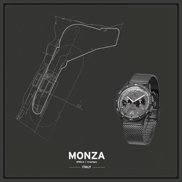 Monza Black Phantom Watch_race