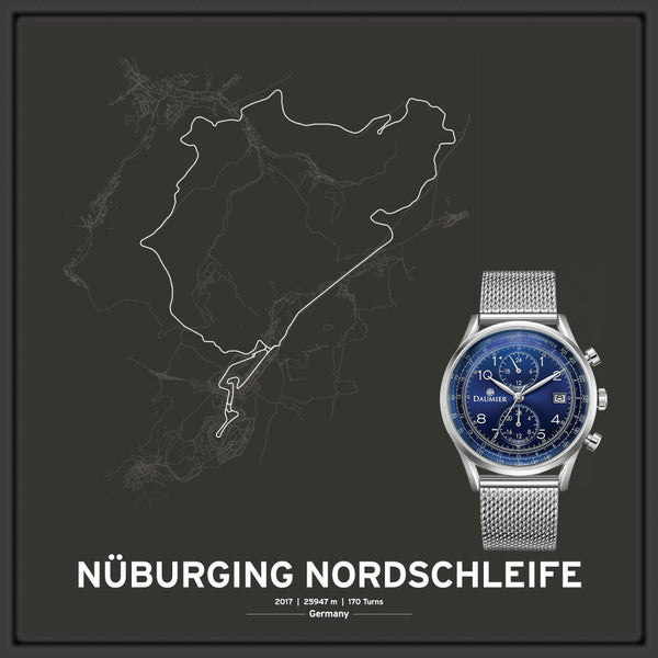 NURBURG Admiral Blue Watch_race